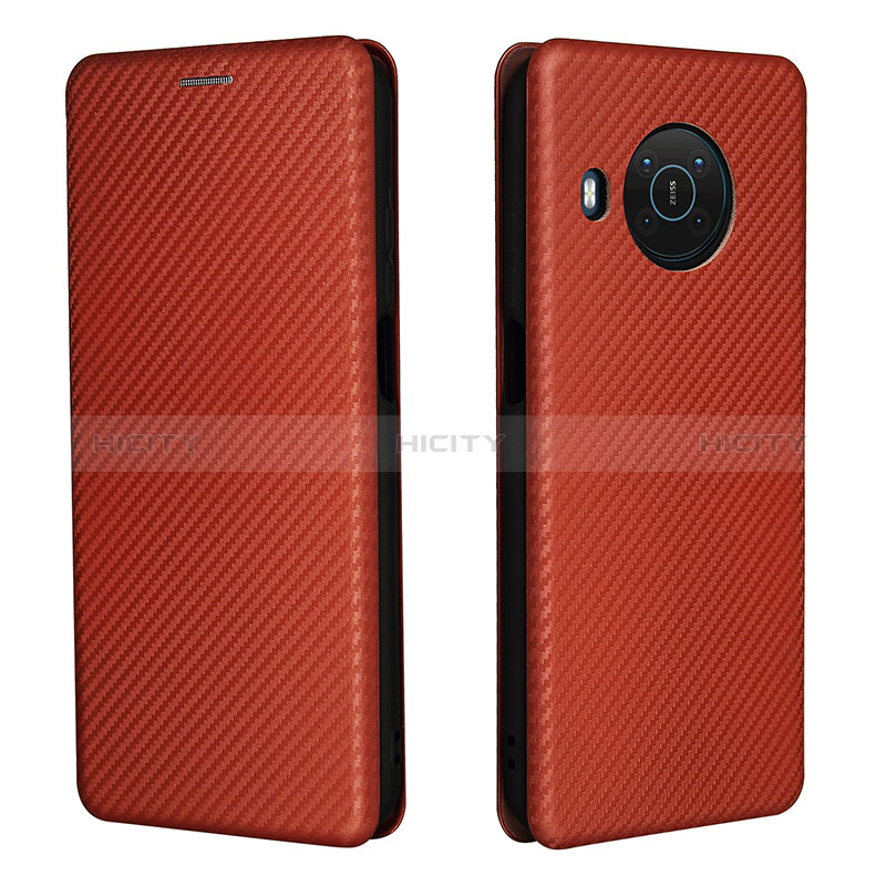 Funda de Cuero Cartera con Soporte Carcasa L02Z para Nokia X10