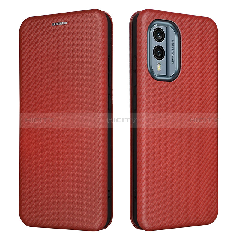 Funda de Cuero Cartera con Soporte Carcasa L02Z para Nokia X30 5G