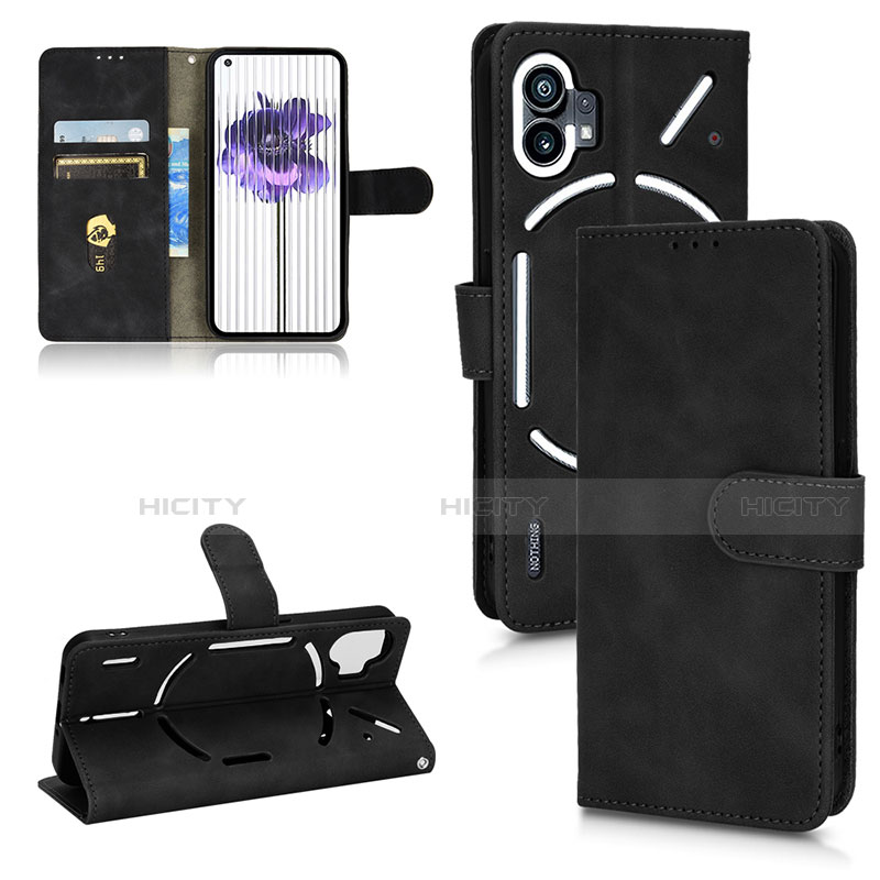 Funda de Cuero Cartera con Soporte Carcasa L02Z para Nothing Phone 1