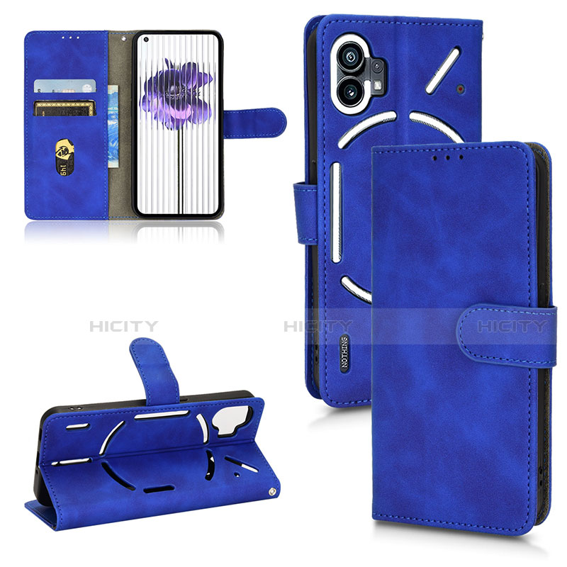 Funda de Cuero Cartera con Soporte Carcasa L02Z para Nothing Phone 1