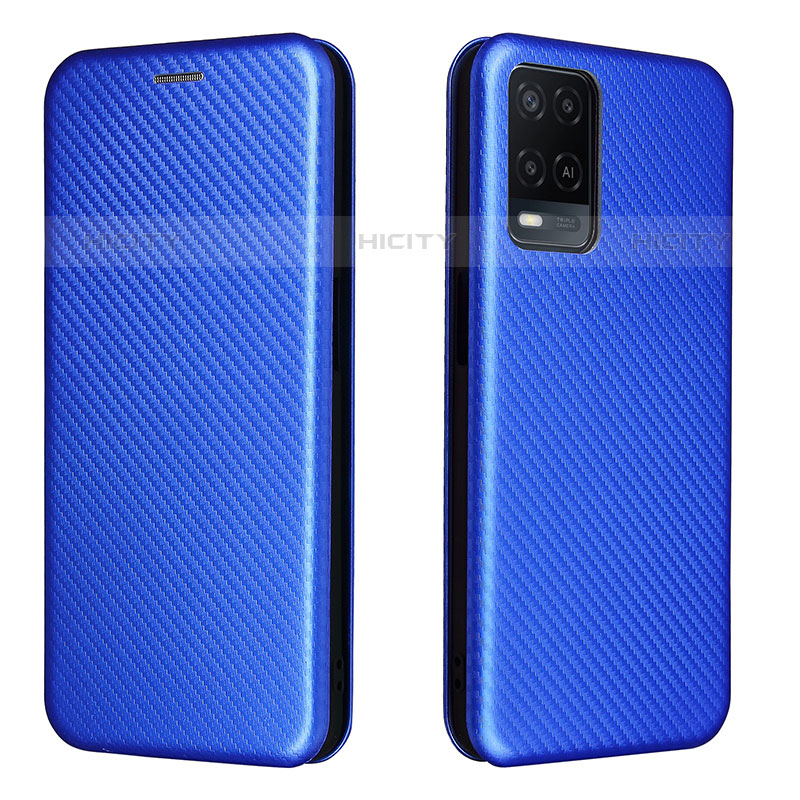 Funda de Cuero Cartera con Soporte Carcasa L02Z para Oppo A54 4G