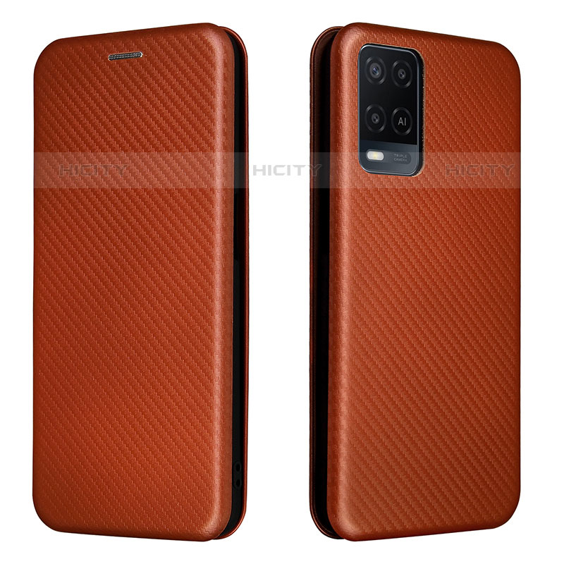 Funda de Cuero Cartera con Soporte Carcasa L02Z para Oppo A54 4G