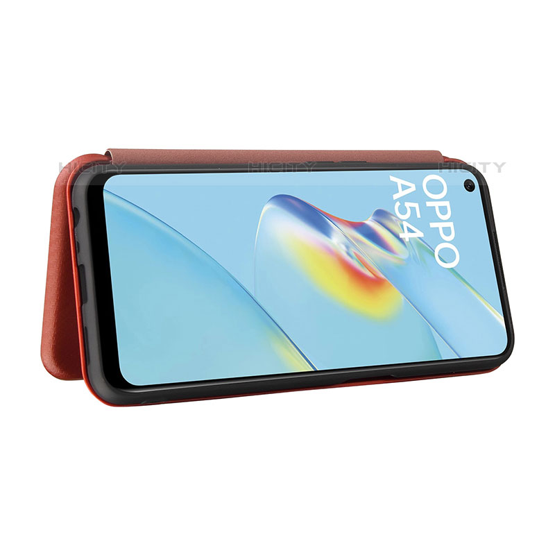 Funda de Cuero Cartera con Soporte Carcasa L02Z para Oppo A54 4G