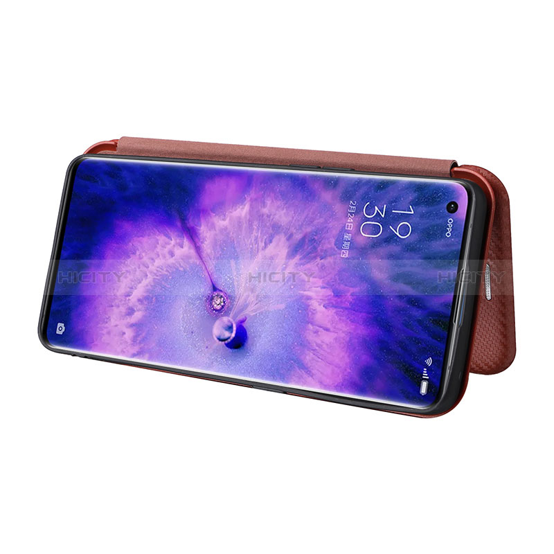 Funda de Cuero Cartera con Soporte Carcasa L02Z para Oppo Find X5 5G