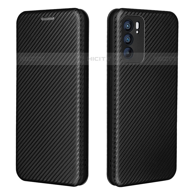 Funda de Cuero Cartera con Soporte Carcasa L02Z para Oppo Reno6 5G