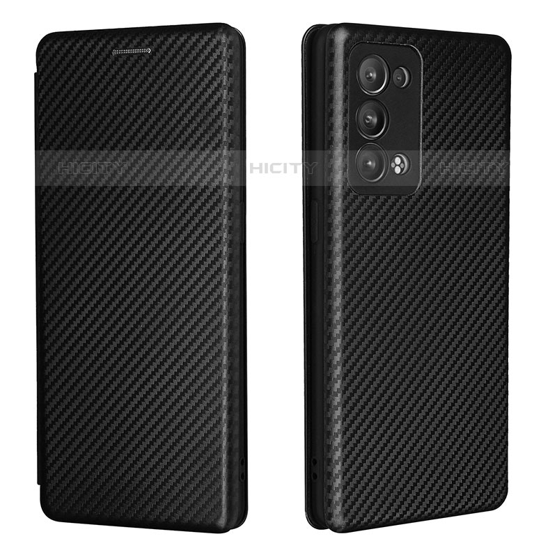 Funda de Cuero Cartera con Soporte Carcasa L02Z para Oppo Reno6 Pro+ Plus 5G