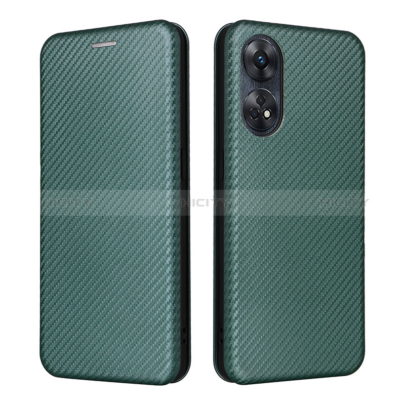 Funda de Cuero Cartera con Soporte Carcasa L02Z para Oppo Reno8 T 4G