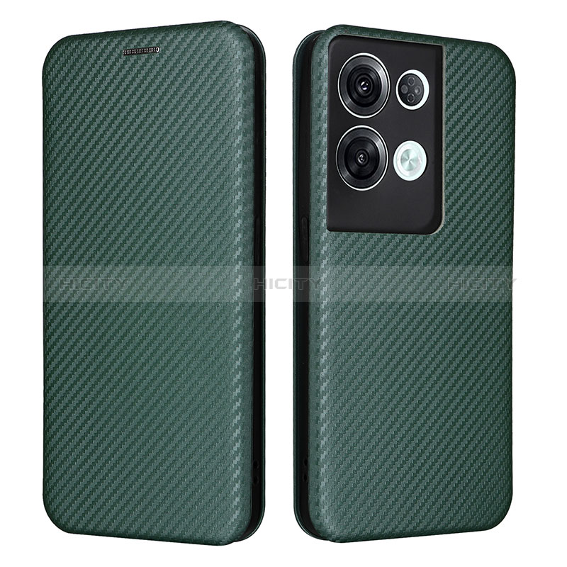 Funda de Cuero Cartera con Soporte Carcasa L02Z para Oppo Reno9 Pro+ Plus 5G