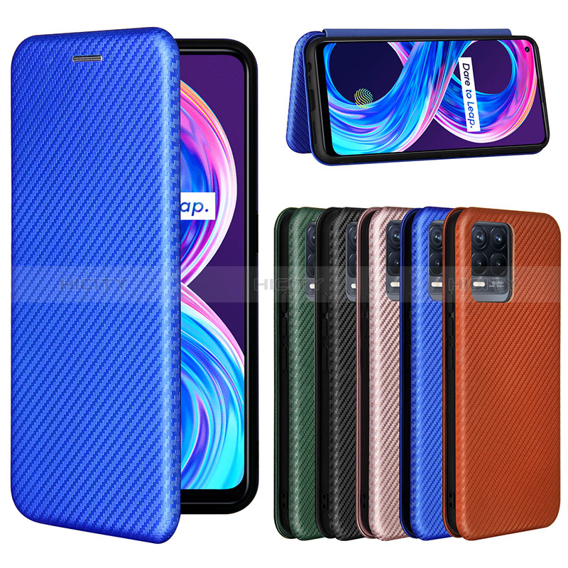 Funda de Cuero Cartera con Soporte Carcasa L02Z para Realme 8 4G