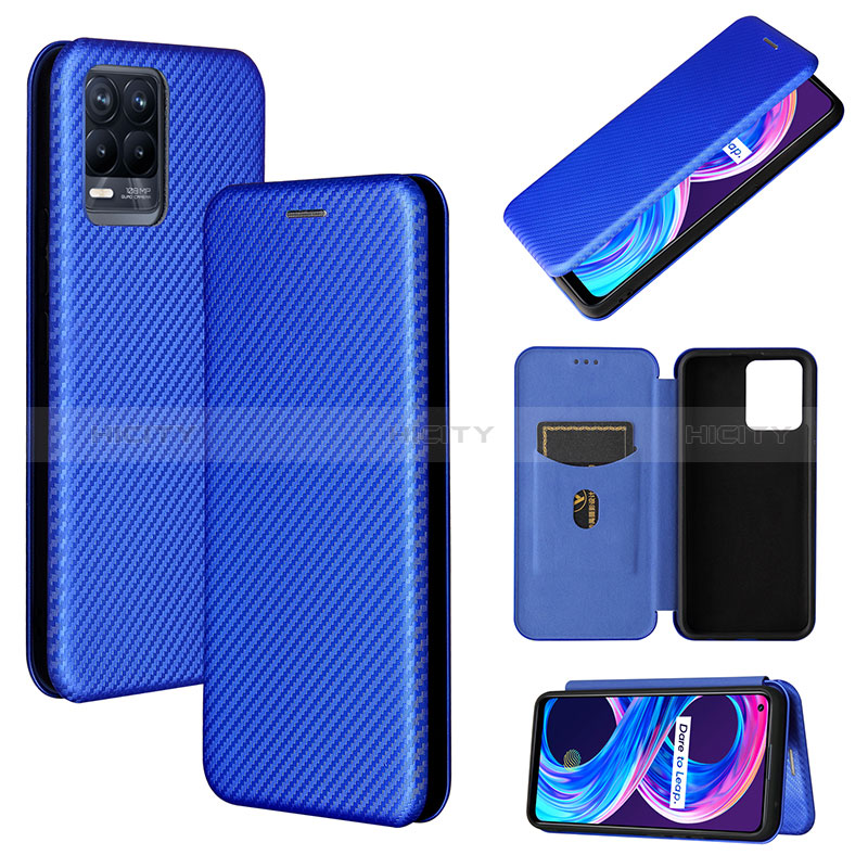 Funda de Cuero Cartera con Soporte Carcasa L02Z para Realme 8 4G