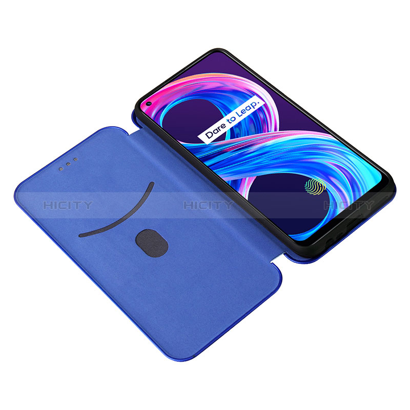 Funda de Cuero Cartera con Soporte Carcasa L02Z para Realme 8 4G