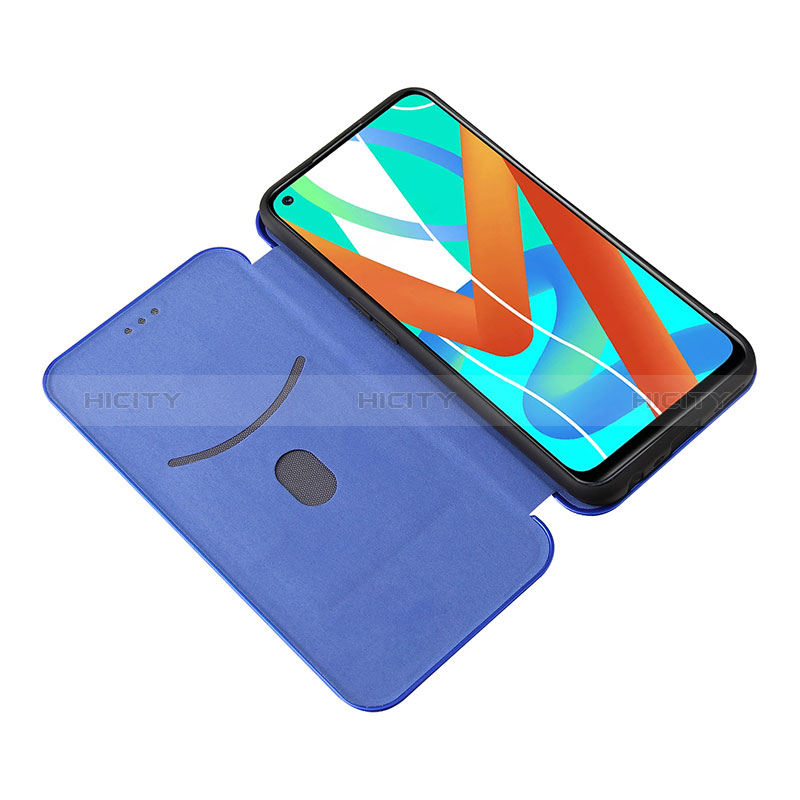 Funda de Cuero Cartera con Soporte Carcasa L02Z para Realme 8 5G