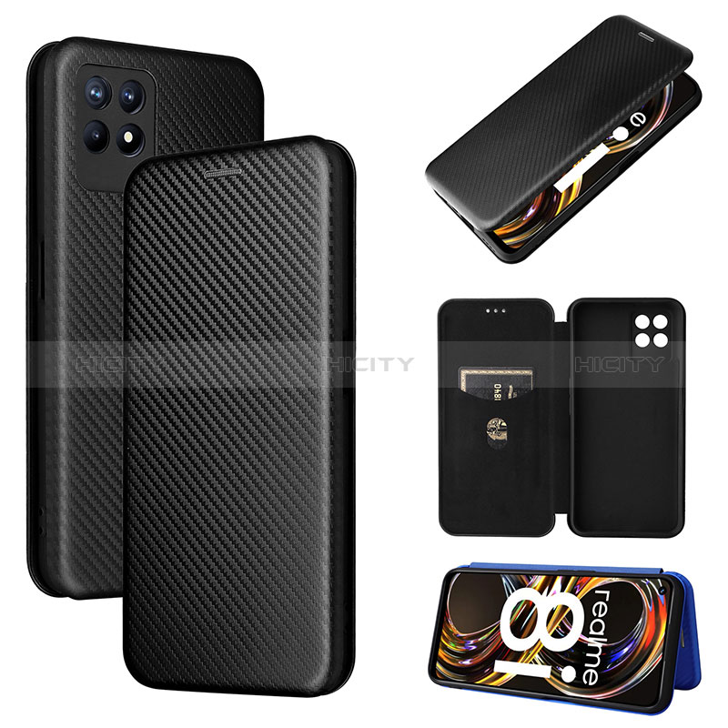 Funda de Cuero Cartera con Soporte Carcasa L02Z para Realme 8i