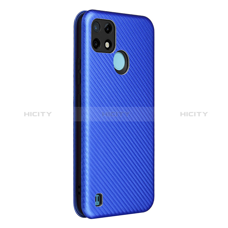 Funda de Cuero Cartera con Soporte Carcasa L02Z para Realme C25Y