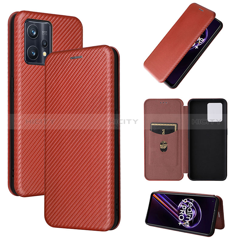 Funda de Cuero Cartera con Soporte Carcasa L02Z para Realme Narzo 50 Pro 5G