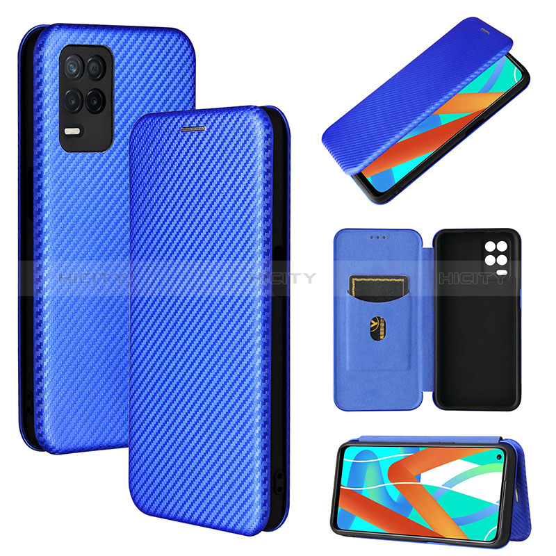 Funda de Cuero Cartera con Soporte Carcasa L02Z para Realme Q3i 5G