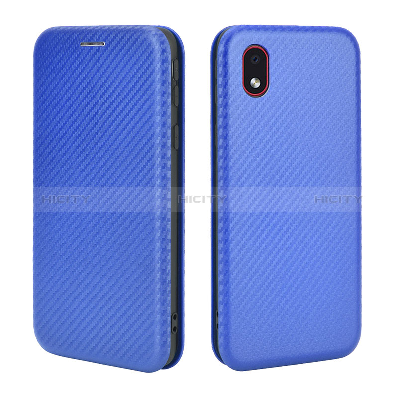 Funda de Cuero Cartera con Soporte Carcasa L02Z para Samsung Galaxy A01 Core