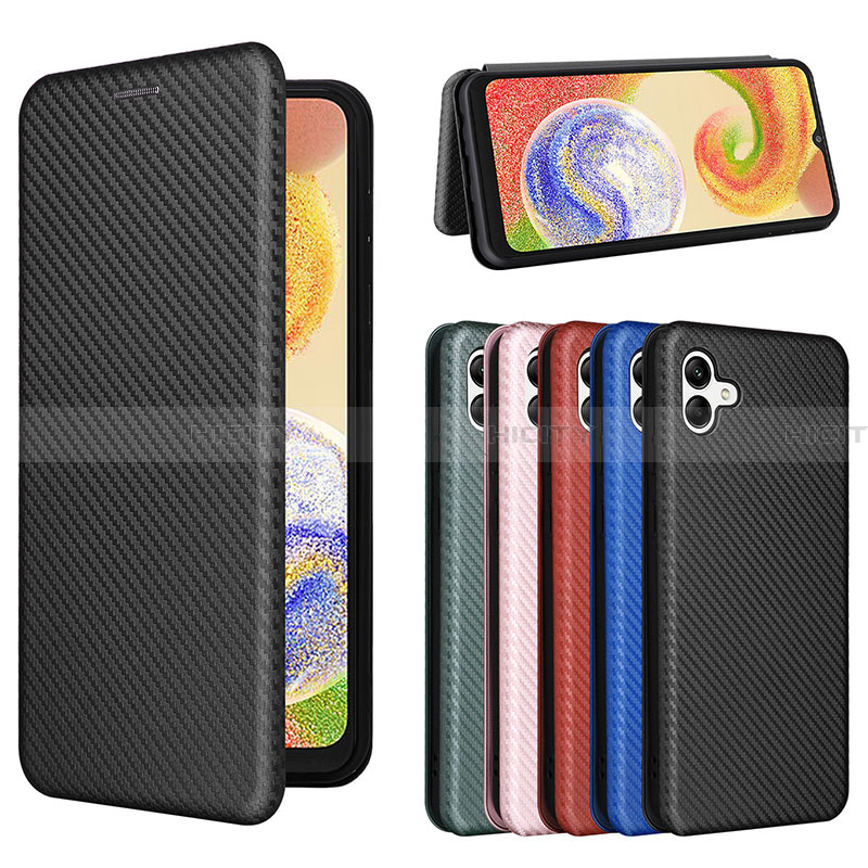 Funda de Cuero Cartera con Soporte Carcasa L02Z para Samsung Galaxy A04 4G