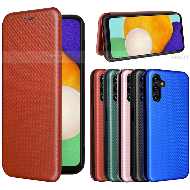 Funda de Cuero Cartera con Soporte Carcasa L02Z para Samsung Galaxy A04s