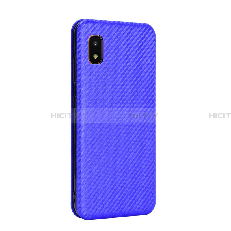 Funda de Cuero Cartera con Soporte Carcasa L02Z para Samsung Galaxy A21 SC-42A