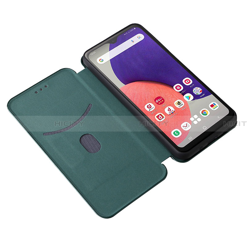 Funda de Cuero Cartera con Soporte Carcasa L02Z para Samsung Galaxy A22 5G SC-56B