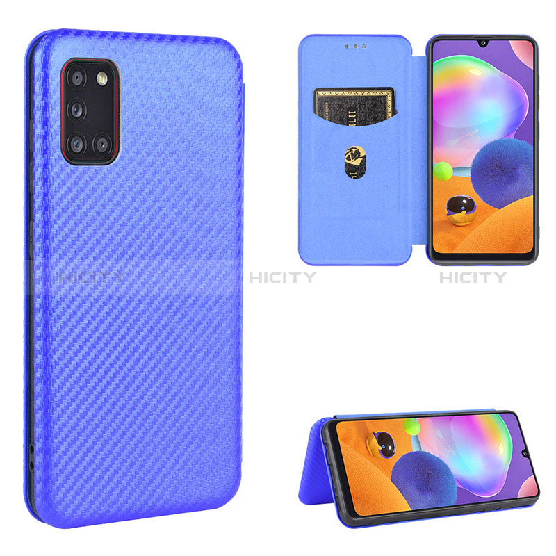 Funda de Cuero Cartera con Soporte Carcasa L02Z para Samsung Galaxy A31