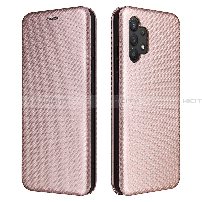 Funda de Cuero Cartera con Soporte Carcasa L02Z para Samsung Galaxy A32 4G