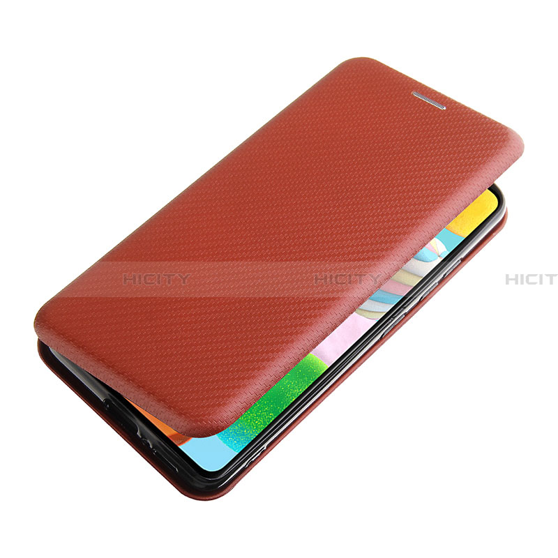 Funda de Cuero Cartera con Soporte Carcasa L02Z para Samsung Galaxy A41 SC-41A