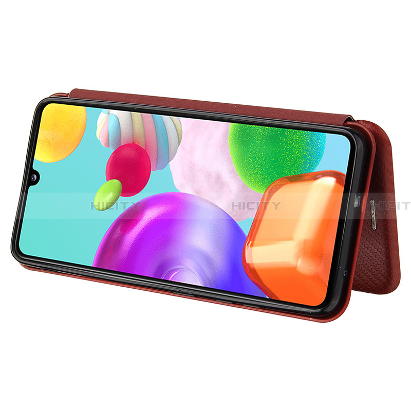 Funda de Cuero Cartera con Soporte Carcasa L02Z para Samsung Galaxy A41 SC-41A