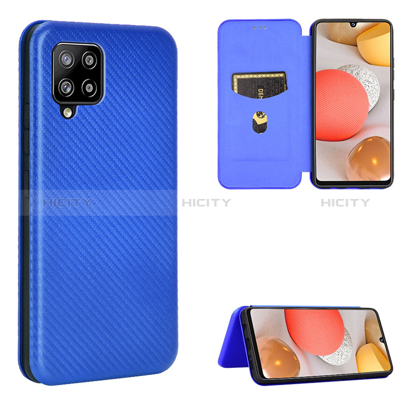 Funda de Cuero Cartera con Soporte Carcasa L02Z para Samsung Galaxy A42 5G