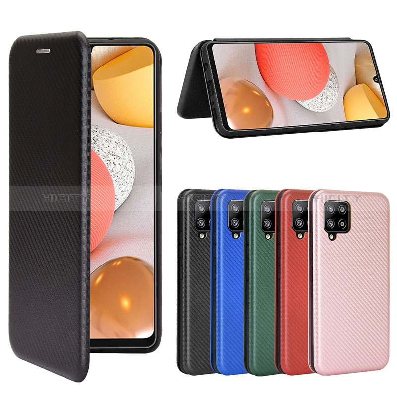 Funda de Cuero Cartera con Soporte Carcasa L02Z para Samsung Galaxy A42 5G