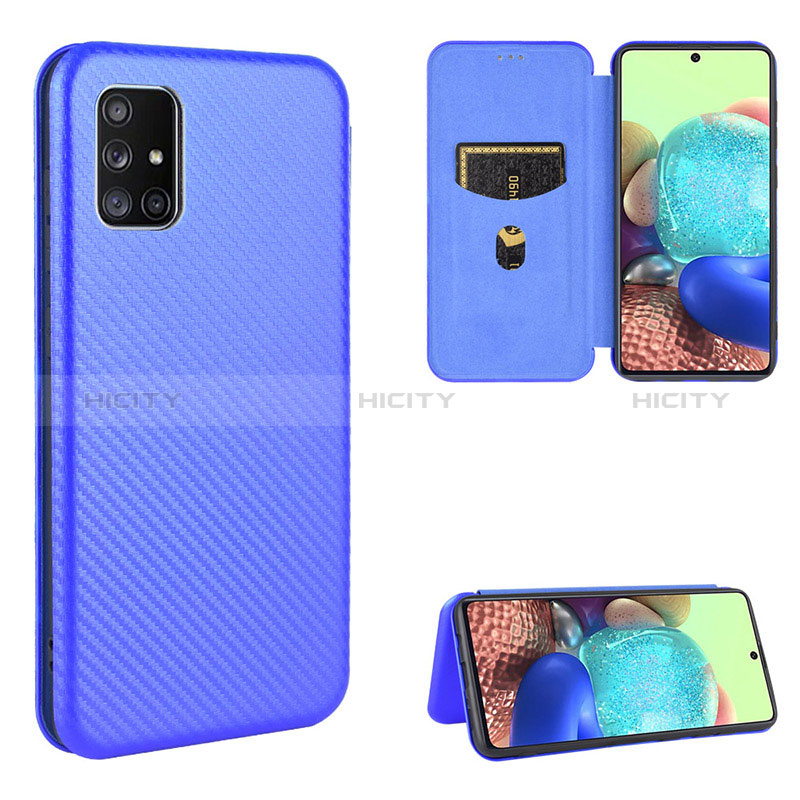 Funda de Cuero Cartera con Soporte Carcasa L02Z para Samsung Galaxy A51 5G