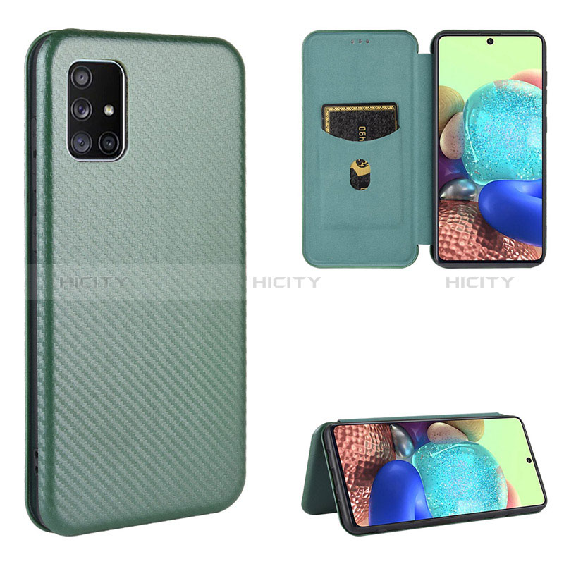 Funda de Cuero Cartera con Soporte Carcasa L02Z para Samsung Galaxy A51 5G