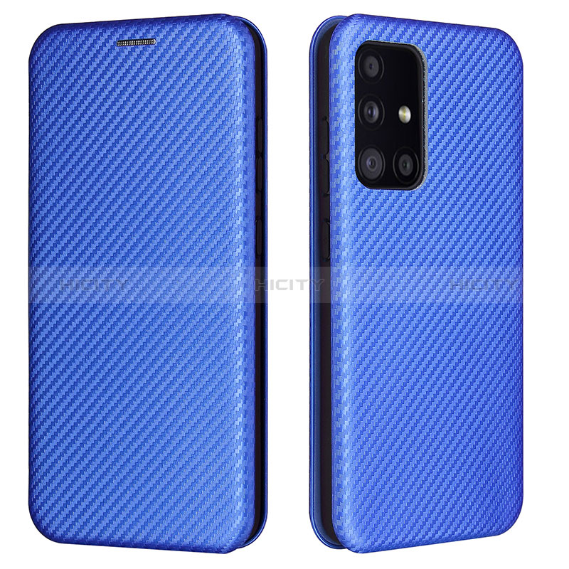 Funda de Cuero Cartera con Soporte Carcasa L02Z para Samsung Galaxy A52s 5G