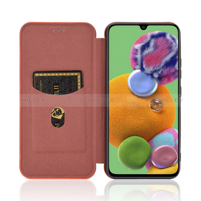 Funda de Cuero Cartera con Soporte Carcasa L02Z para Samsung Galaxy A90 5G