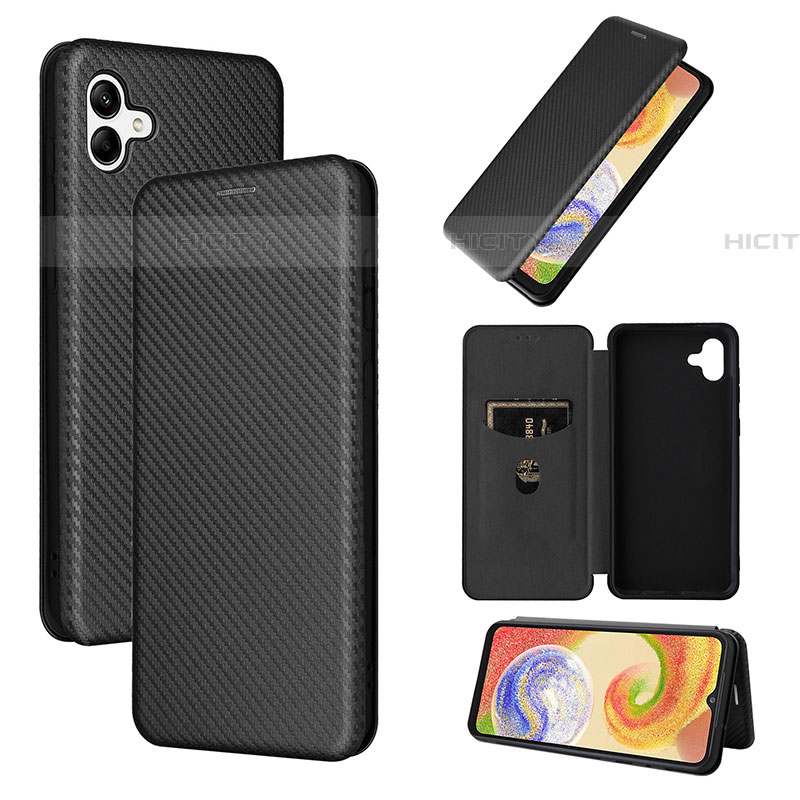 Funda de Cuero Cartera con Soporte Carcasa L02Z para Samsung Galaxy F04