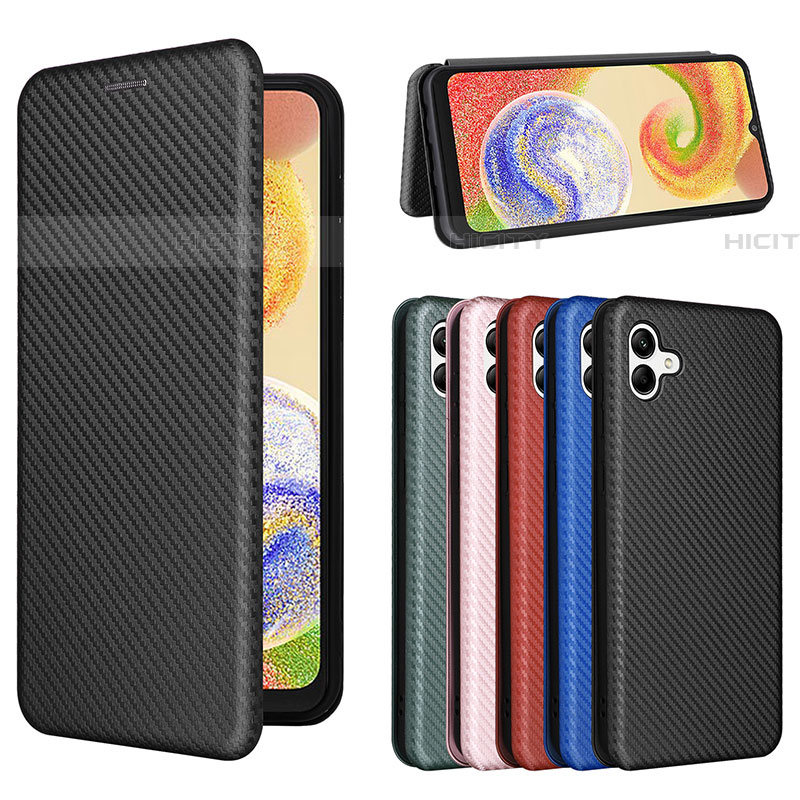 Funda de Cuero Cartera con Soporte Carcasa L02Z para Samsung Galaxy F04