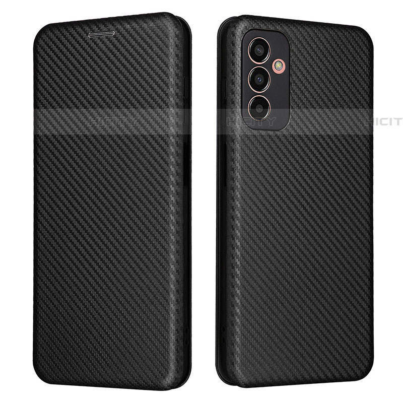 Funda de Cuero Cartera con Soporte Carcasa L02Z para Samsung Galaxy F13 4G Negro