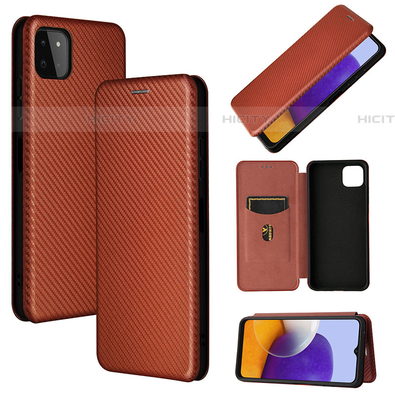 Funda de Cuero Cartera con Soporte Carcasa L02Z para Samsung Galaxy F42 5G