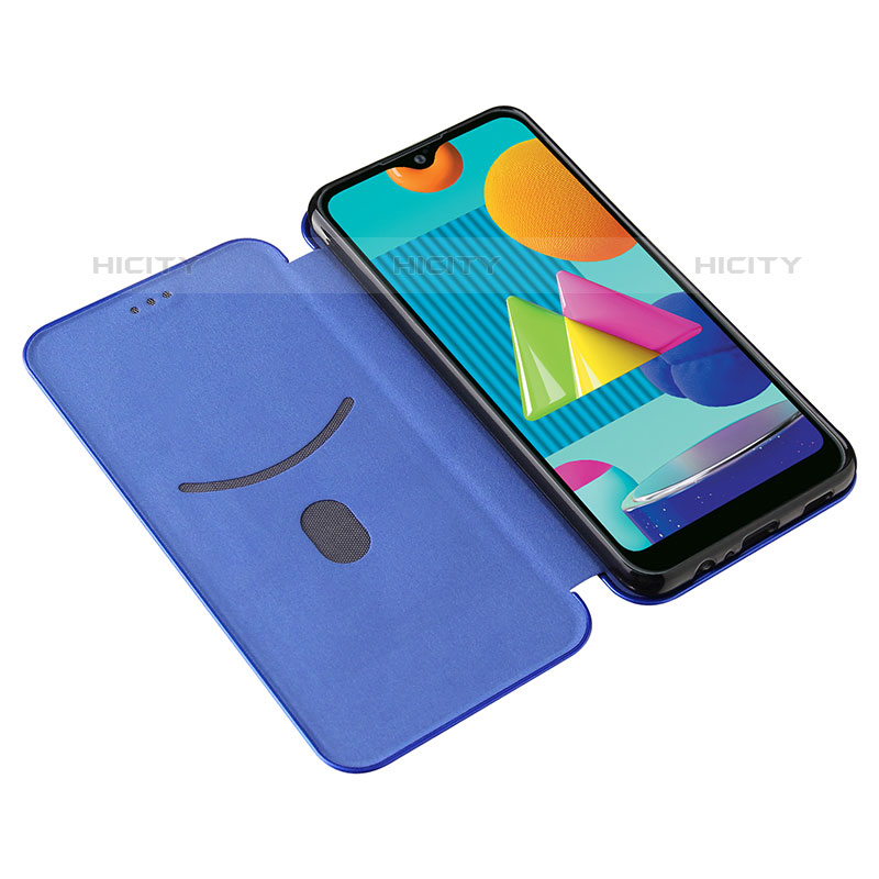 Funda de Cuero Cartera con Soporte Carcasa L02Z para Samsung Galaxy M02