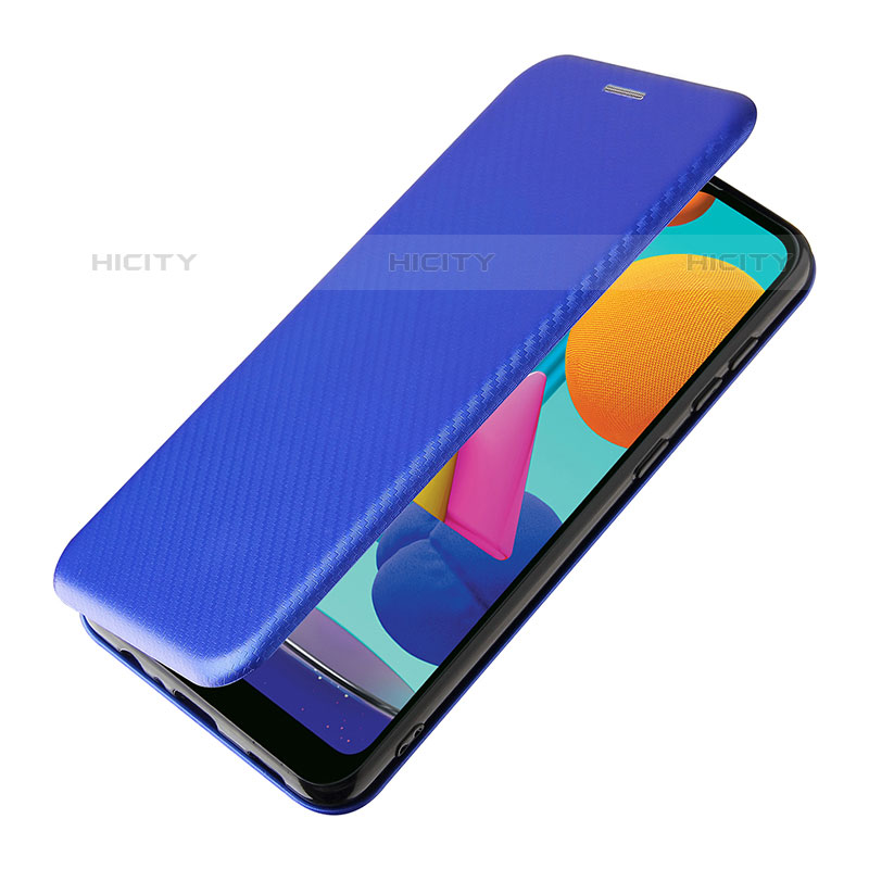 Funda de Cuero Cartera con Soporte Carcasa L02Z para Samsung Galaxy M02