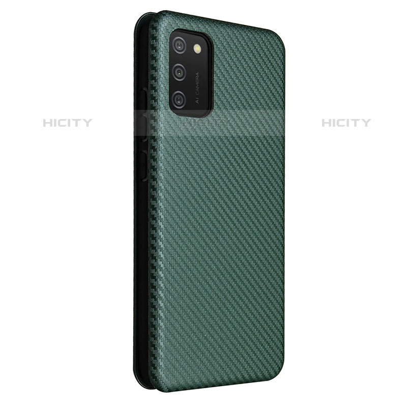 Funda de Cuero Cartera con Soporte Carcasa L02Z para Samsung Galaxy M02s