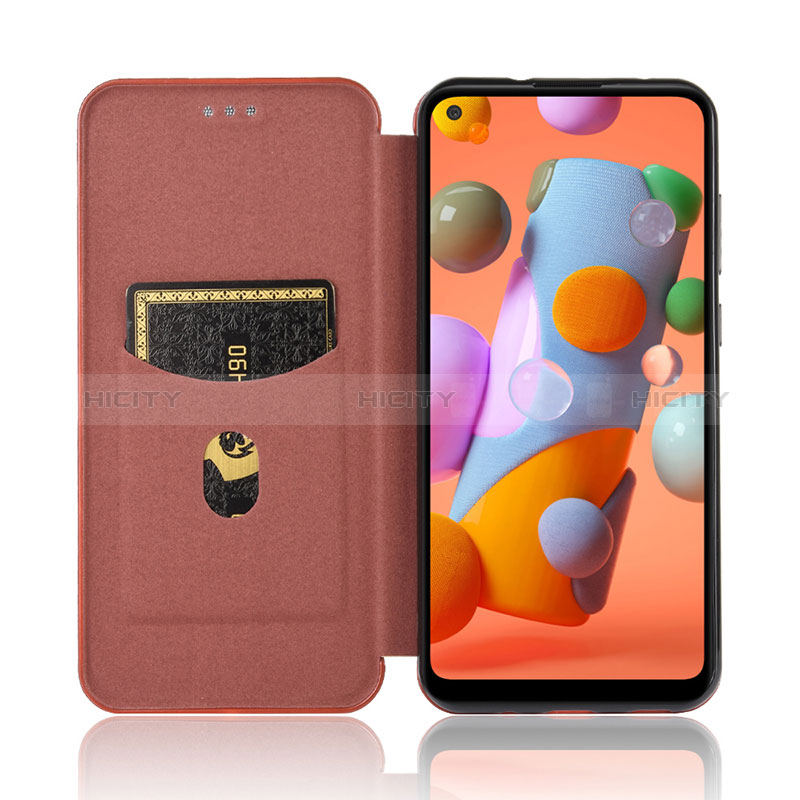 Funda de Cuero Cartera con Soporte Carcasa L02Z para Samsung Galaxy M11