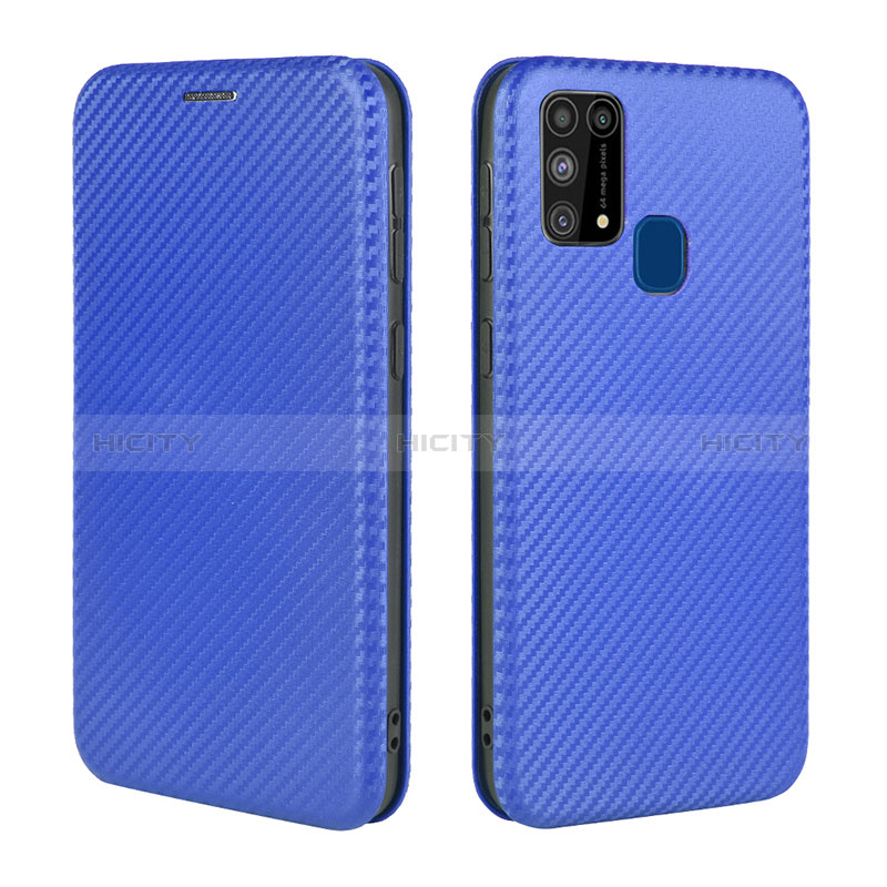 Funda de Cuero Cartera con Soporte Carcasa L02Z para Samsung Galaxy M31