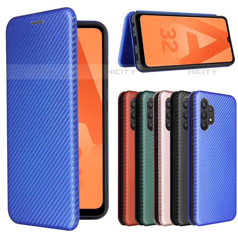 Funda de Cuero Cartera con Soporte Carcasa L02Z para Samsung Galaxy M32 5G