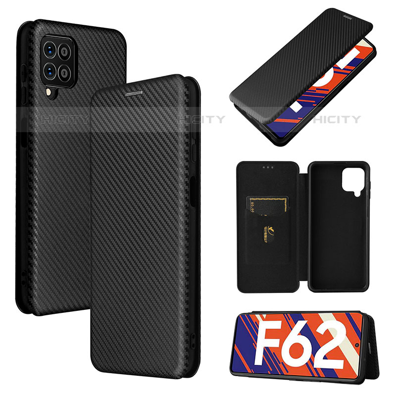 Funda de Cuero Cartera con Soporte Carcasa L02Z para Samsung Galaxy M62 4G