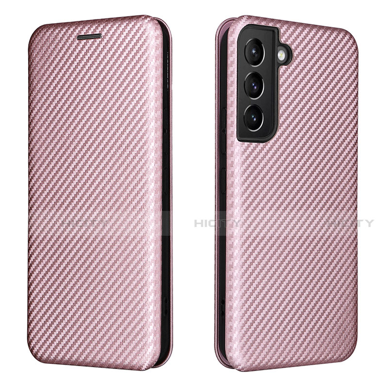 Funda de Cuero Cartera con Soporte Carcasa L02Z para Samsung Galaxy S21 5G