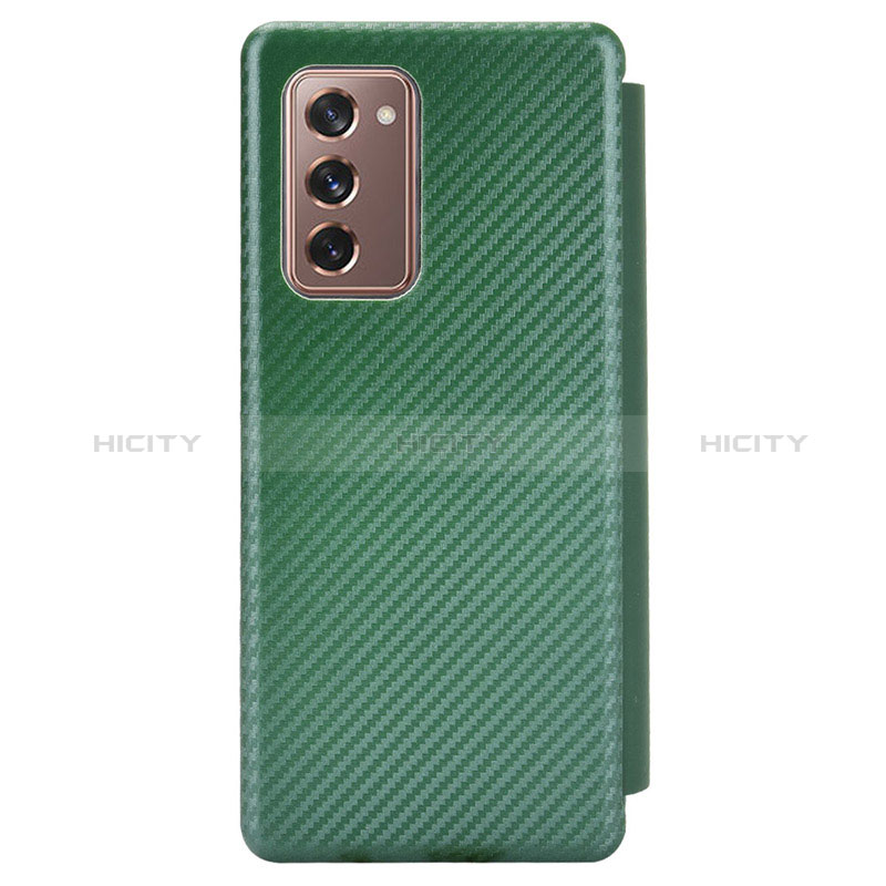 Funda de Cuero Cartera con Soporte Carcasa L02Z para Samsung Galaxy Z Fold2 5G