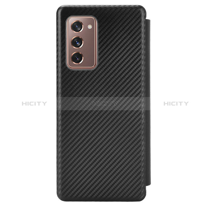 Funda de Cuero Cartera con Soporte Carcasa L02Z para Samsung Galaxy Z Fold2 5G