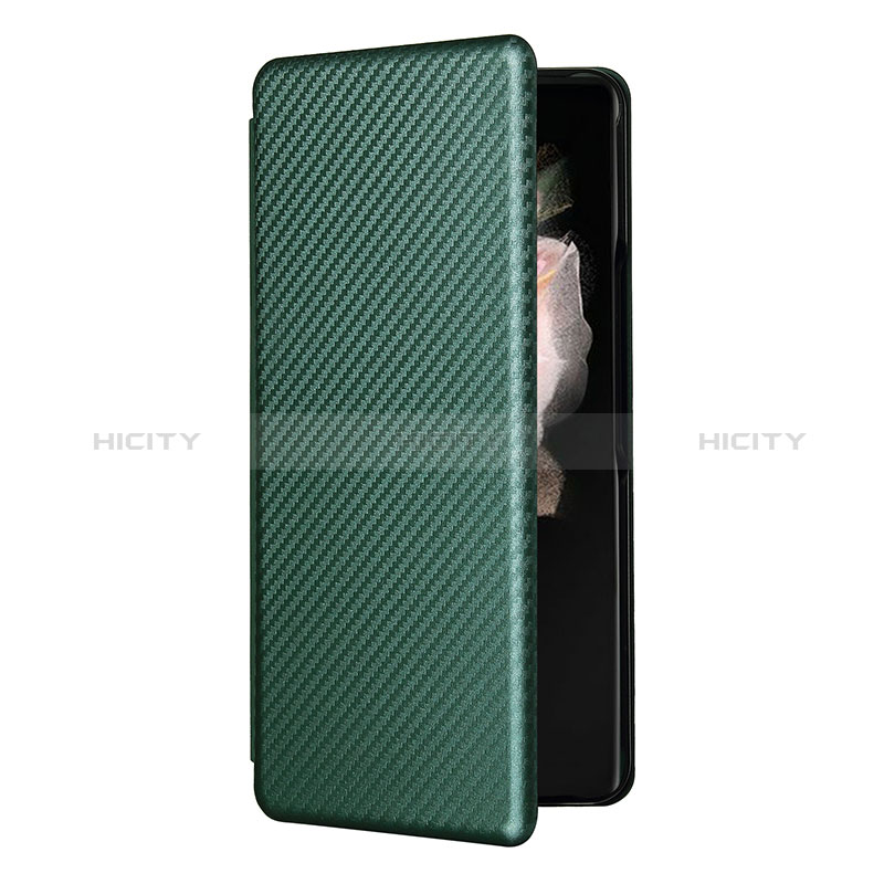 Funda de Cuero Cartera con Soporte Carcasa L02Z para Samsung Galaxy Z Fold3 5G